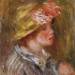 Young Woman in a Flowery Hat (Portrait of Andree)